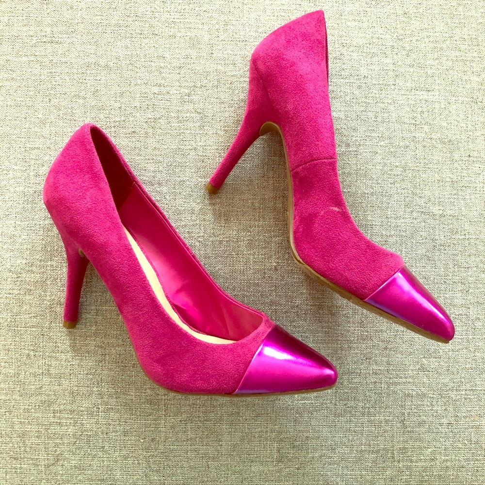 Candie’s Pink High Heels